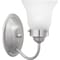 Progress Lighting Fluted Glass Collection One-Light Bath & Vanity P3287-09ET - alternate 1